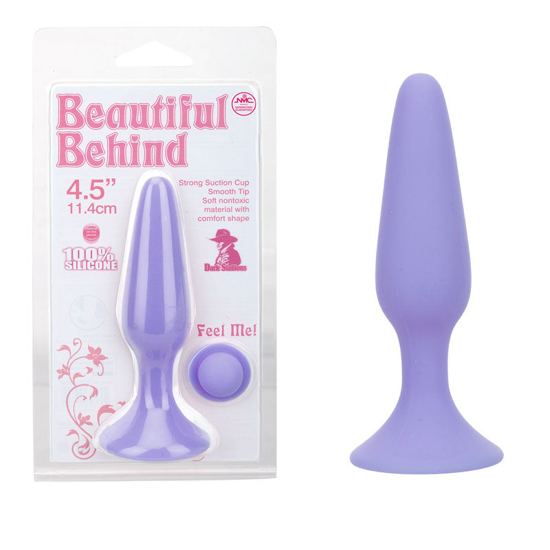 Beautiful Behind - Purple 11.5 cm Butt Plug Excellent Power